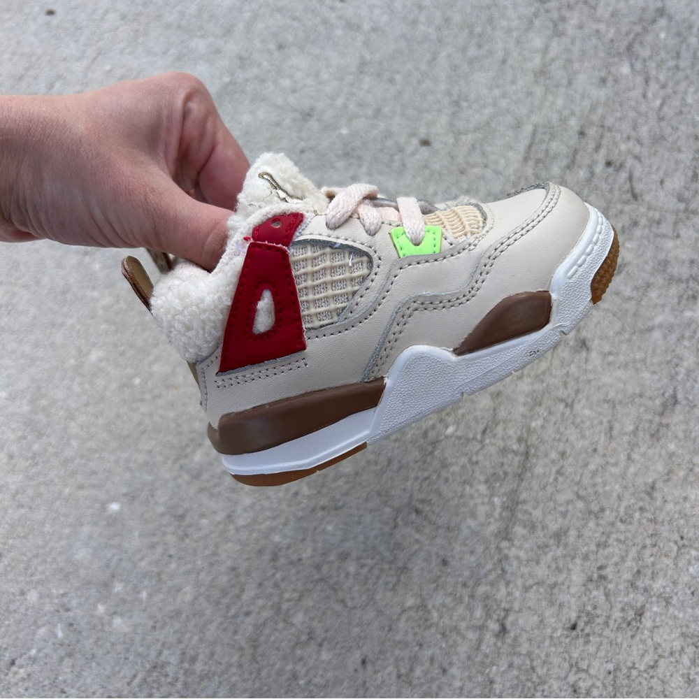 Nike Air Jordan 4 Retro TD Where The Wild Things Are DH0571-264 Size 5C Sneakers